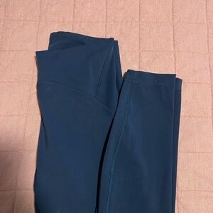 lululemon instill leggings navy blue size 8